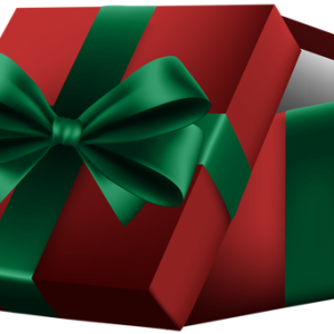 open gift box PNG