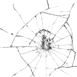 Broken glass PNG