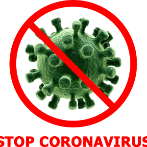 Stop coronavirus! PNG