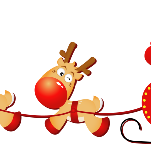 Santa sleigh PNG