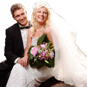 Wedding couple PNG