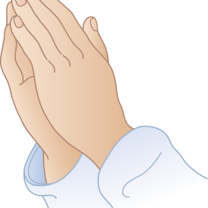 Praying hands PNG