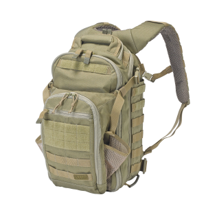 Military backpack PNG image