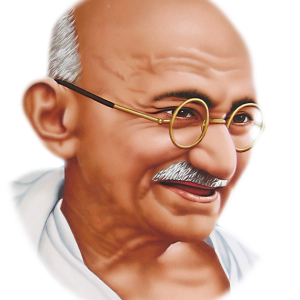 Mahatma Gandhi PNG