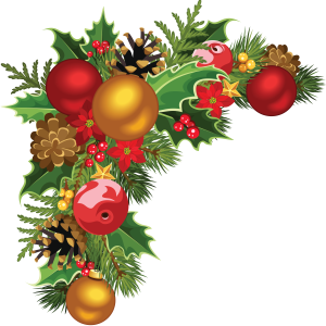 Christmas garland PNG