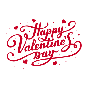 Happy Valentines Day transparent PNG