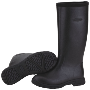 Rubber black boots PNG