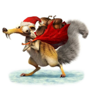 Ice Age squirrel PNG