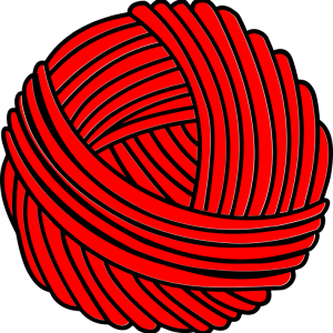 Ball yarn PNG