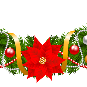 Christmas garland PNG