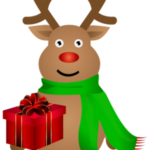 Santa Claus's reindeer PNG