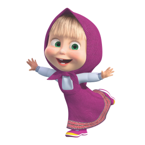 Masha and the Bear PNG, Masha PNG girl image