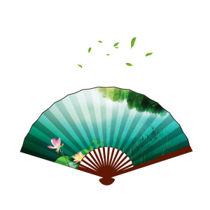 Hand fan PNG