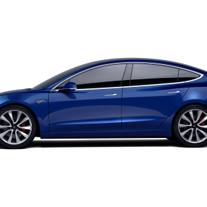 Tesla car PNG