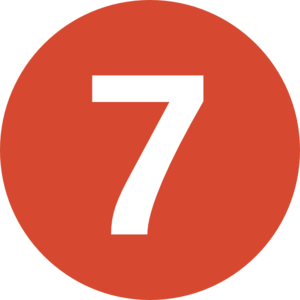 number 7 PNG