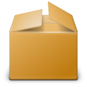 Cardboard box PNG