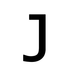 Letter J PNG