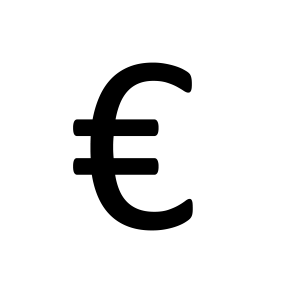Euro sign PNG