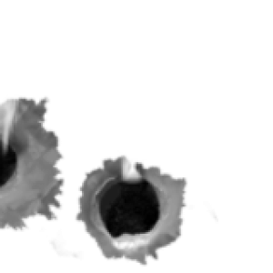 bullet shot hole PNG image