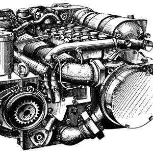 Engine, motor PNG