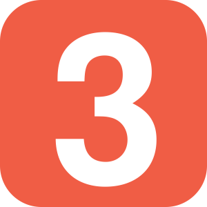 Number 3 PNG