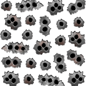bullet shot hole PNG image