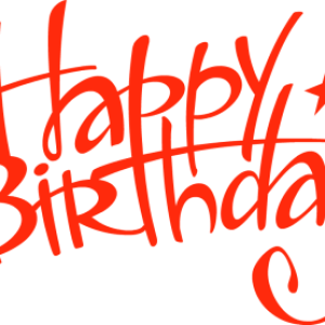 Happy Birthday PNG