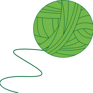 Ball yarn PNG
