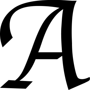 letter A PNG