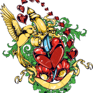Colorful tattoo PNG