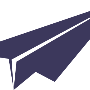 Paper plane PNG
