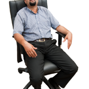 Sitting man PNG