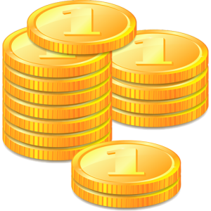 gold coins PNG image
