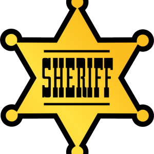 Sheriff badge PNG
