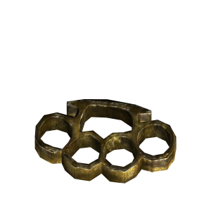 Brass knuckles PNG