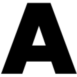 letter A PNG