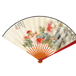 Hand fan PNG