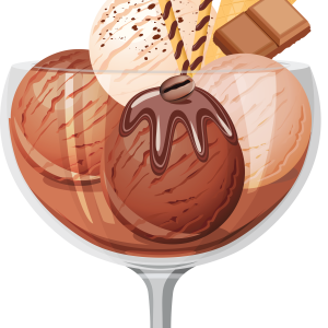 Chocolate Ice cream PNG image
