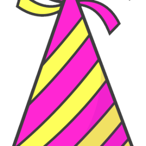 Party birthday hat PNG