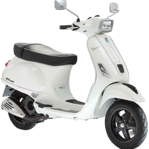 White scooter PNG image