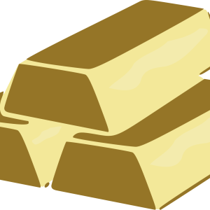 Gold bars PNG