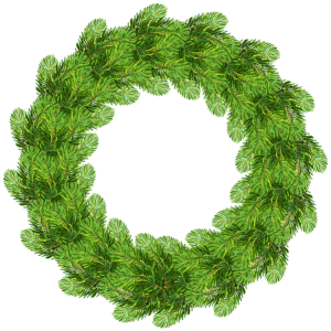 Christmas wreath PNG