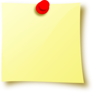 Sticky note PNG