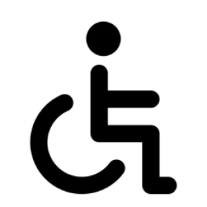 Disabled handicap symbol PNG
