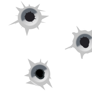 bullet shot hole PNG image
