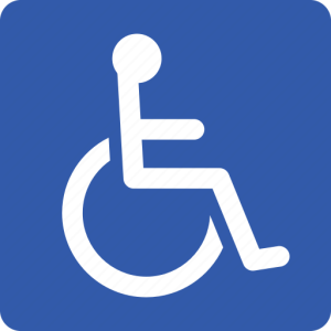Disabled handicap symbol PNG