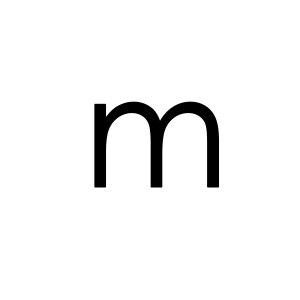 Letter M PNG