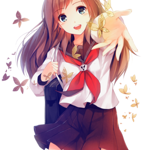 Anime girl PNG