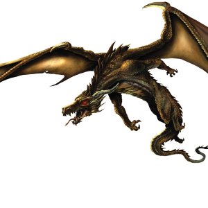 Green dragon PNG images, free drago picture