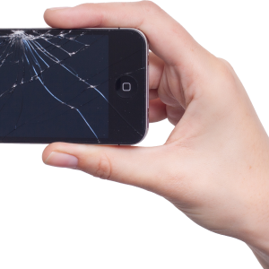 Phone in hand PNG